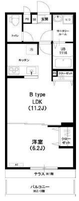 リブリ・HANA2012の間取り