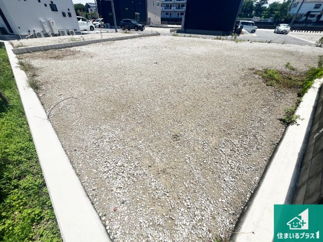 明石市大久保町江井島　新築一戸建ての外観|周辺は落ち着いた街並みの住宅地！子育てがしやすい住環境です！まだ未完成ですが、現地でしかわからない事もございます。是非一度ご覧ください。