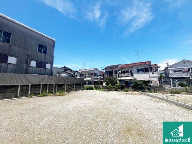 明石市大久保町江井島　新築一戸建ての外観|周辺は落ち着いた街並みの住宅地！子育てがしやすい住環境です！まだ未完成ですが、現地でしかわからない事もございます。是非一度ご覧ください。