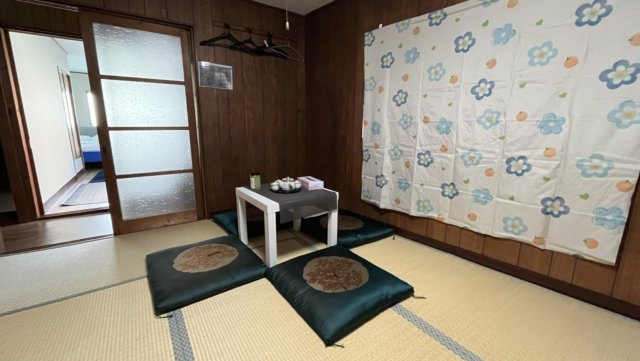 大阪市東成区　森ノ宮民泊物件の和室