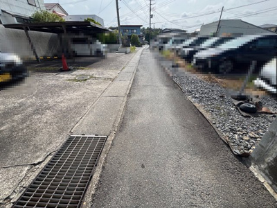 【前面道路含む現地写真】 | 水戸市元吉田町　庭付き5DK