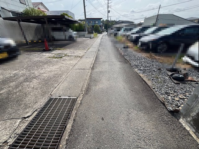 【前面道路含む現地写真】 | 水戸市元吉田町　庭付き5DK