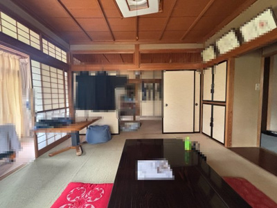 【居間・リビング】 | 水戸市元吉田町　庭付き5DK