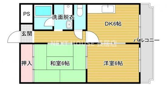 クレセントマンションの間取り