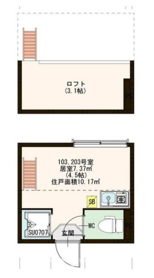 【間取り】 | メゾン千住カルム