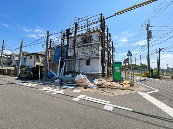 賀来南第1-3号棟の前面道路含む現地写真|前面道路含む現地(2026年6月撮影)