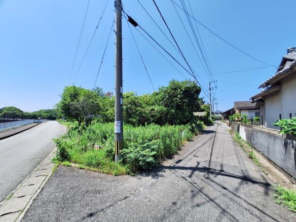 大字細　土地の前面道路含む現地写真|前面道路含む現地(2026年6月撮影)