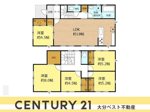 丹生　戸建ての間取り|※図面と現況が異なる場合は現況を優先させていただきます。