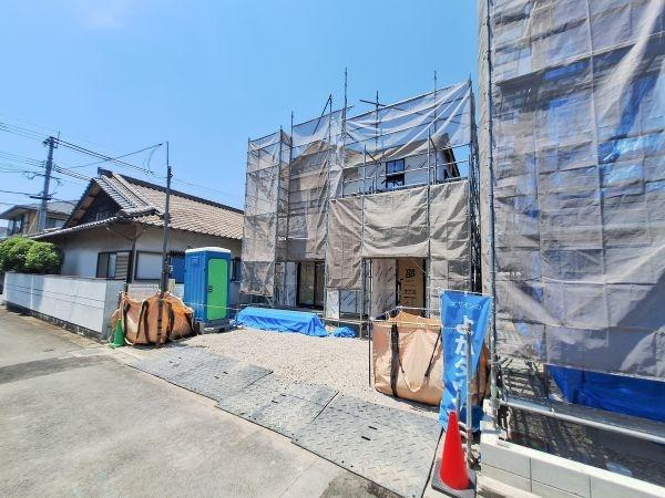 羽田1期1号棟の前面道路含む現地写真|前面道路含む現地(2026年8月撮影)