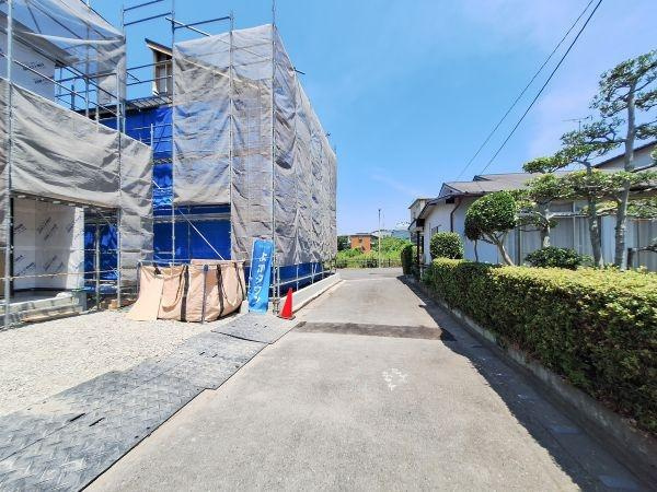羽田1期1号棟の前面道路含む現地写真|前面道路含む現地(2026年8月撮影)