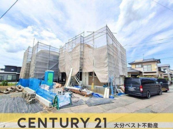 森町西3丁目1期1号棟の外観|現地工事中写真(2026年5月撮影)