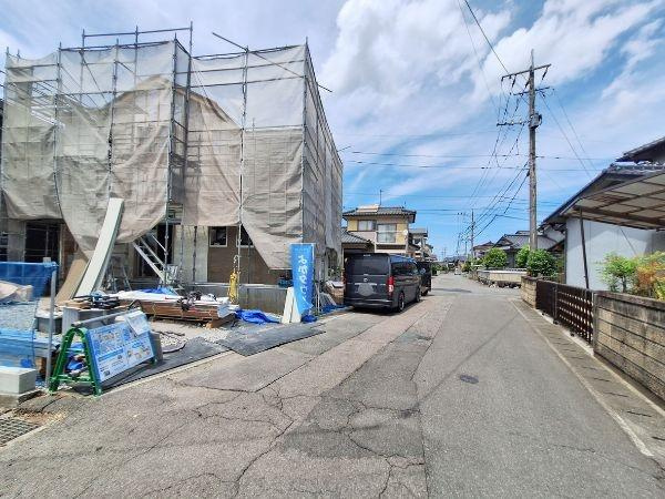 森町西3丁目1期1号棟の前面道路含む現地写真|前面道路含む現地（2026年5月撮影）