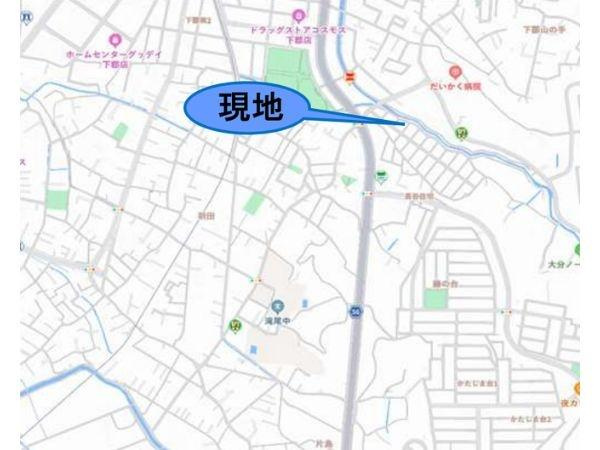 羽田1期2号棟のその他|現地案内図です。