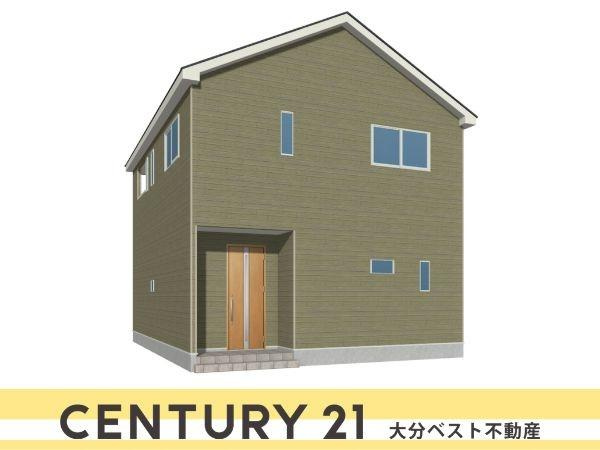 中戸次第4-2号棟の完成予想図|※外観パースはイメージです。