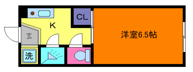 サンハイツ勝野の間取り