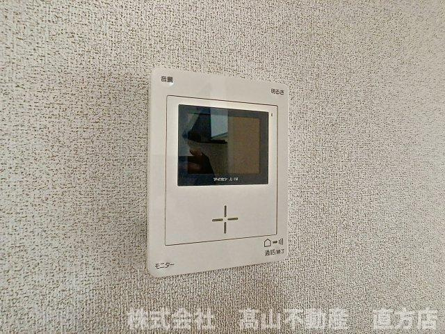 北九州市八幡西区馬場山緑のアパートのセキュリティ