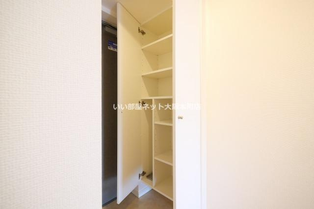 レジディア谷町の収納