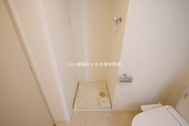 レジディア谷町の洗面所