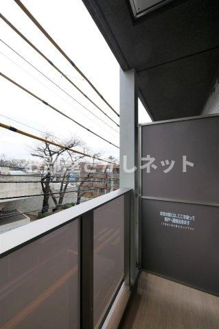 ラフィスタ中板橋Ⅱ【おとり物件なし】#学生・社会人にオススメ！初期費用分割払いOK！のバルコニー