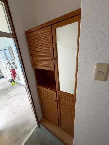 グレンツェン古賀の玄関