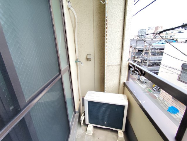 ホワイトハイツのバルコニー