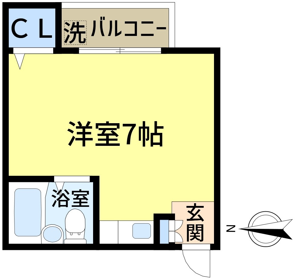 ホワイトハイツの間取り