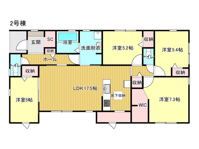 津市白塚町《2号棟》の間取り