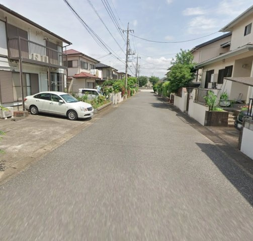 【前面道路含む現地写真】 | 花見川区横戸台　売地 | 前面道路写真