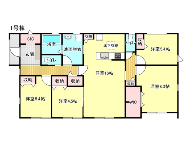 津市白塚町《1号棟》の間取り