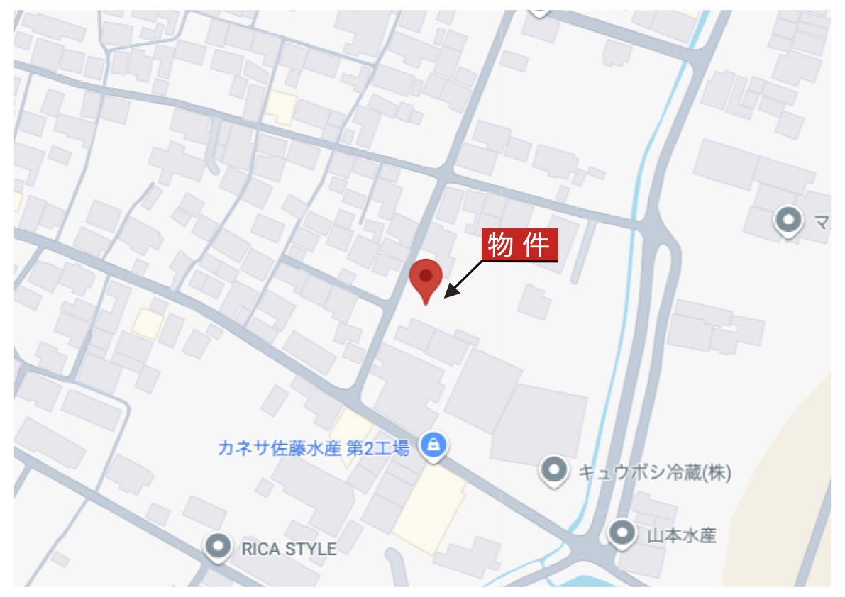 津市白塚町《1号棟》の地図|詳細Map