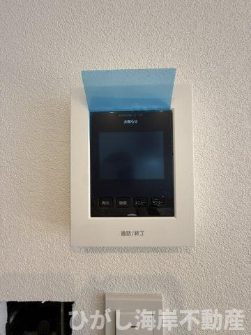 茅ヶ崎市東海岸南6丁目　新築戸建　全３棟のセキュリティ|TVモニター付きインターフォン