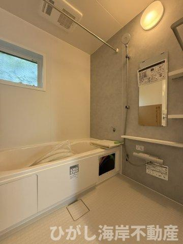 茅ヶ崎市東海岸南6丁目　新築戸建　全３棟の浴室|1坪タイプ　ユニットバス