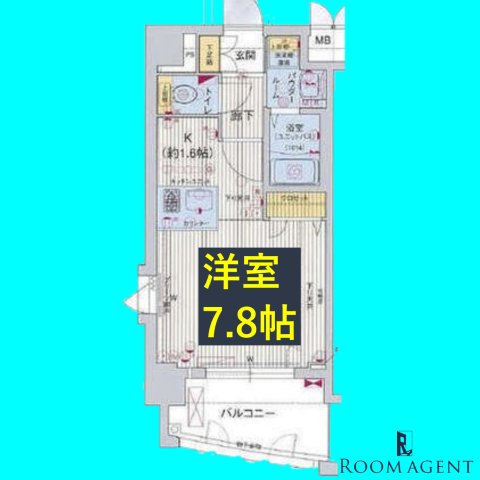 プレサンス千種駅前ネオステージの間取り