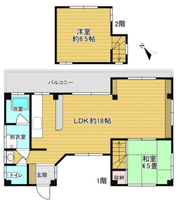 【間取り】 | 熱海市下多賀　グリーンヒル戸建