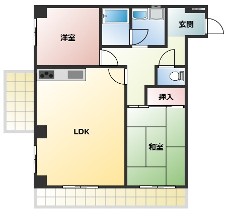 【間取り】 | コンプリーションⅡ