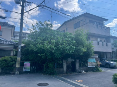 【前面道路含む現地写真】 | 長岡京市一文橋一丁目１号地