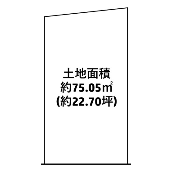 【土地図】 | 長岡京市一文橋一丁目１号地