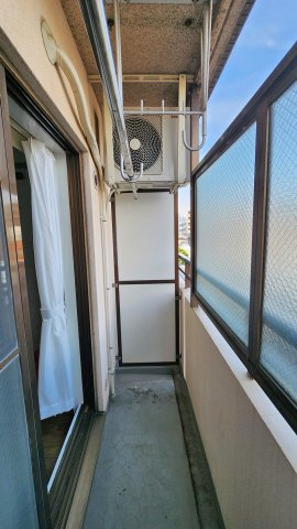 プリンセスコートお花茶屋のバルコニー