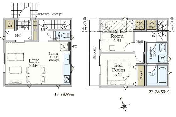 【間取り】 | 狛江市中和泉5丁目　新築戸建　全1棟