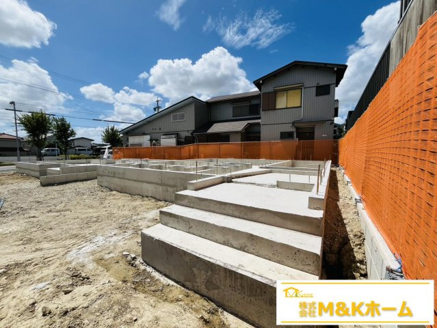 知多市つつじが丘3丁目　全2棟　1号棟の外観|R8.8.7撮影　耐震等級3取得☆