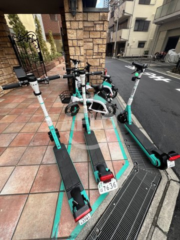 ビエラコート天神橋の設備|ビエラコート天神橋　LUUP置場