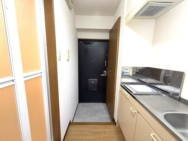 グレースハイツ六甲の玄関