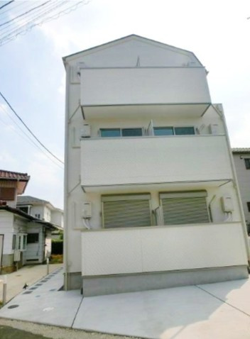 千葉市稲毛区稲毛町５丁目のアパートの外観