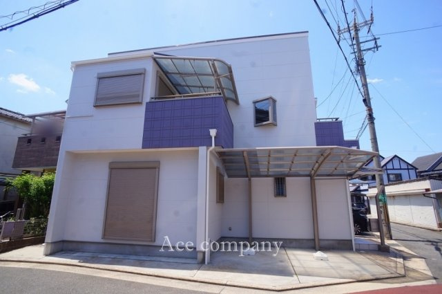 【外観】 | 八尾市相生町3丁目 | 【北東角地☆2階建て♪平成21年築☆外壁塗装済みです☆】ローン返済目安：月々約78542円（頭金0円、変動金利0.875％、返済期間40年、ボーナス払い無しで試算しています）
