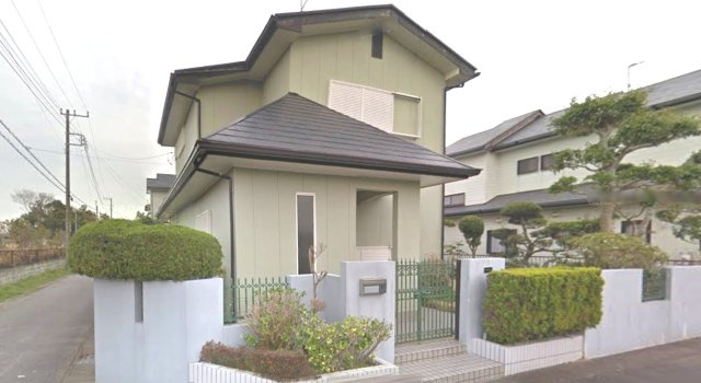 大網白里市北今泉　中古戸建の外観|大網海水浴場まで車約3分  内見予約は少なくとも3日前以上で確認ください 間取り図の作成は無し