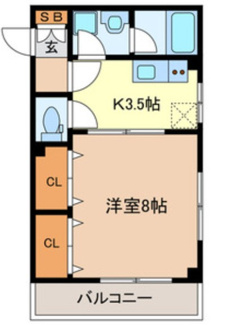 【間取り】 | エスペランサ北浦和 | 間取りです。