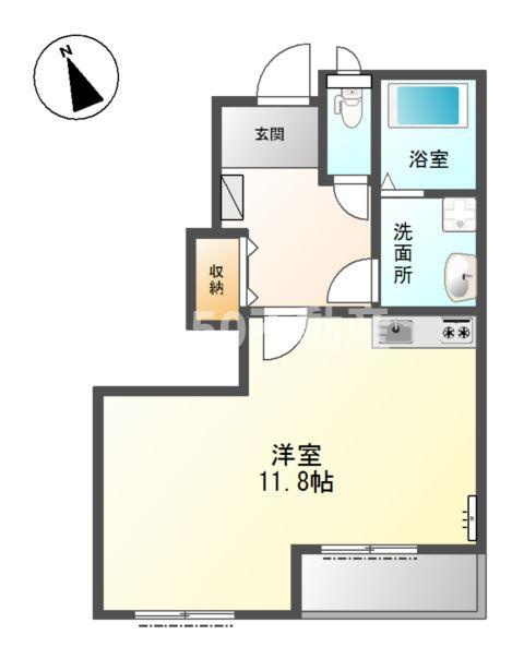 WING　010の間取り