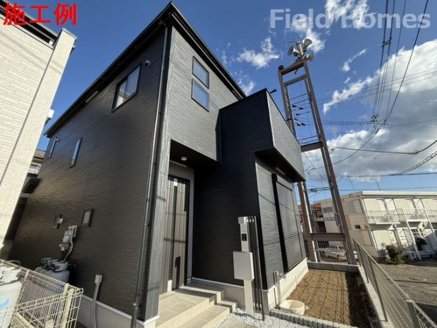 平塚市小鍋島新築戸建て　2期3号棟の外観|外観施工例