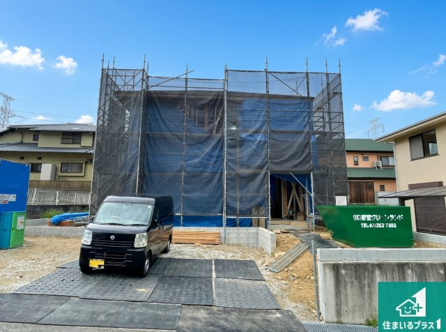 神戸市北区小倉台　第3期　新築一戸建ての外観|周辺は落ち着いた街並みの住宅地！子育てがしやすい住環境です！まだ未完成ですが、現地でしかわからない事もございます。是非一度ご覧ください。