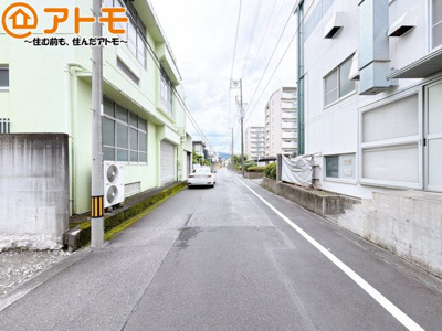 【前面道路含む現地写真】 | 葵区北番町　新築戸建　全1棟